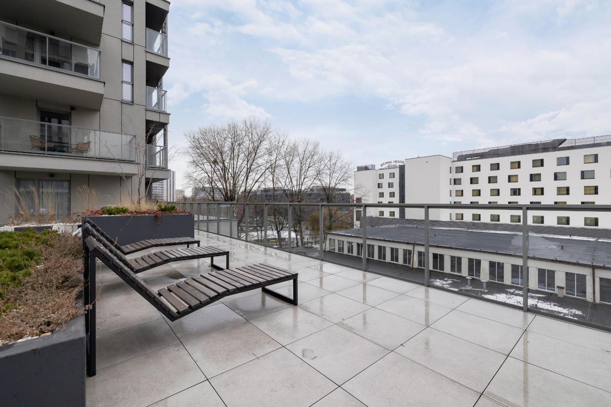 Exclusive Apartment In Katowice With Balcony, Parking, Gym And Sauna By Noclegi Renters Buitenkant foto
